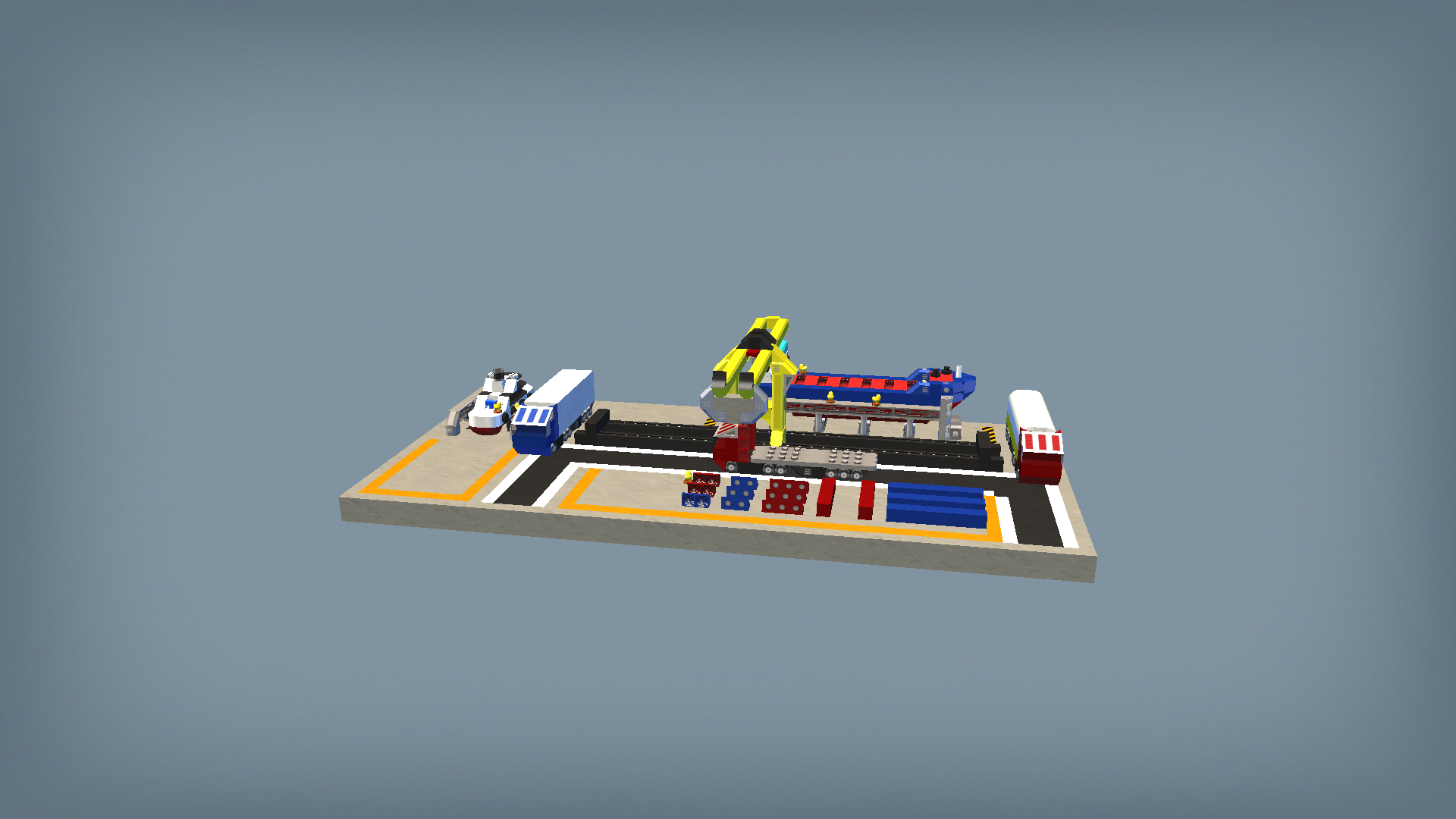 MiniCityTrex - shipyard