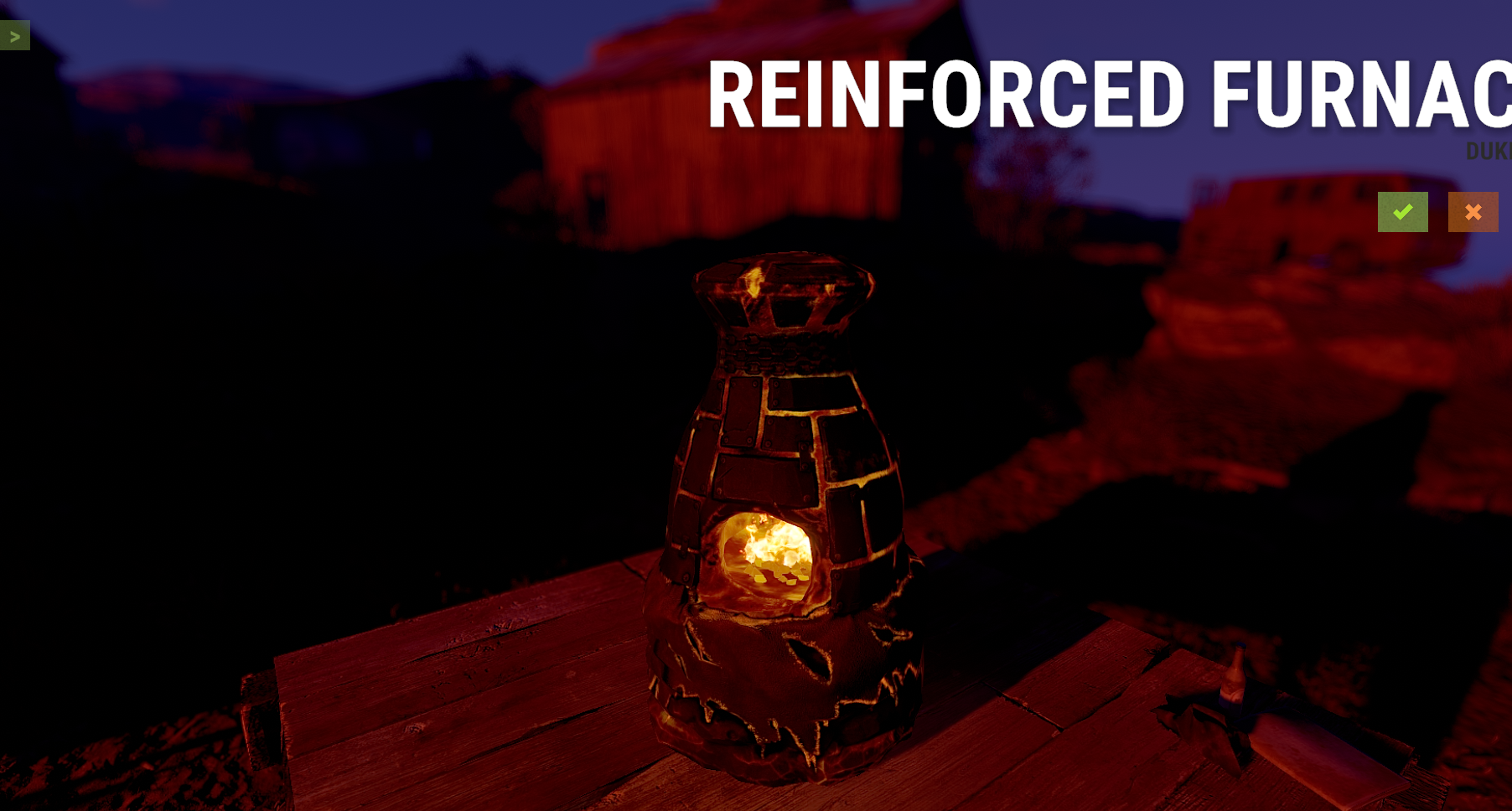Reinforced Furnace