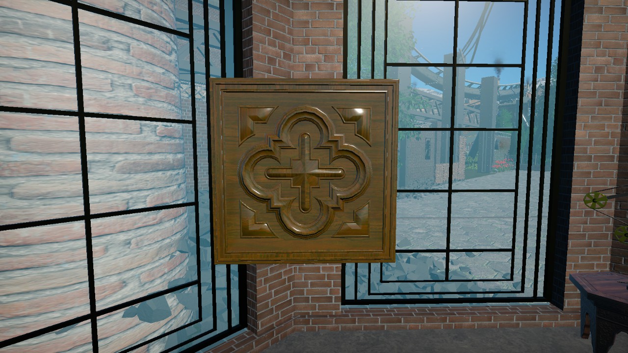 Wooden Ornament .5m
