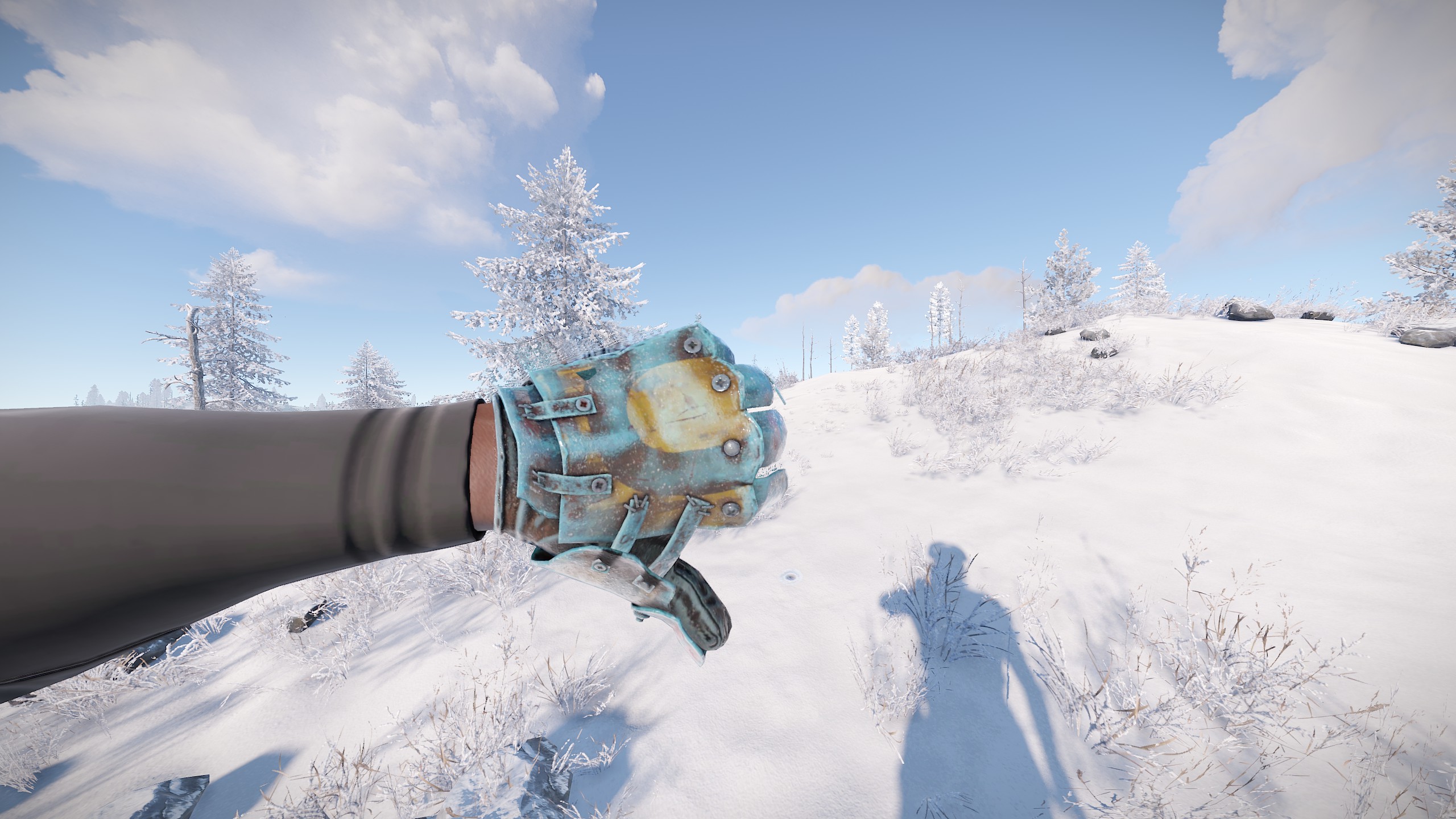 Frosty Roadsign Gloves