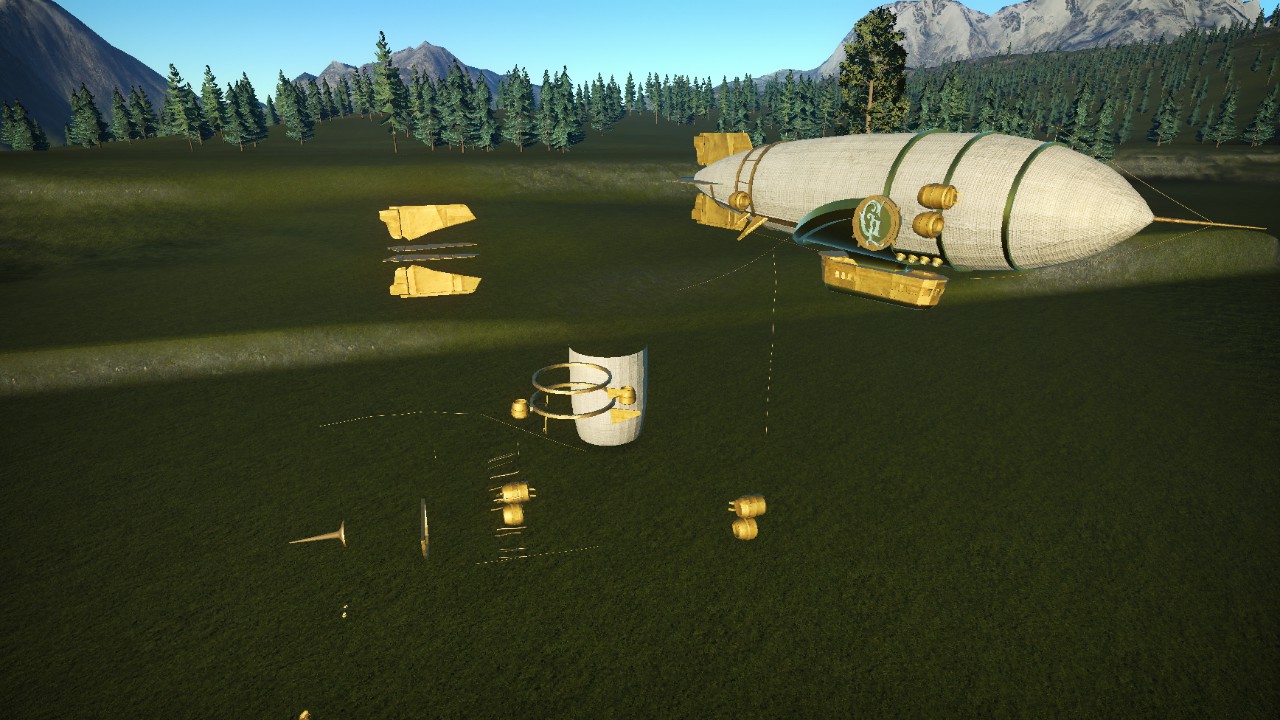 Steampunk Airship 4of17