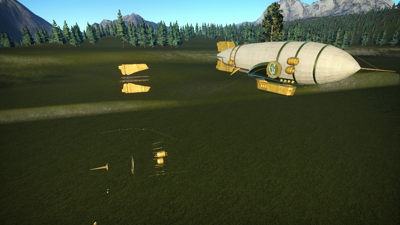Steampunk Airship 1of17