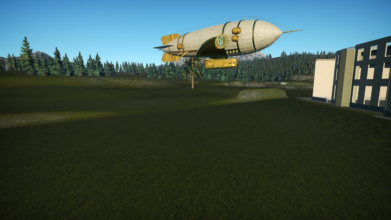 Steampunk Airship 7of17