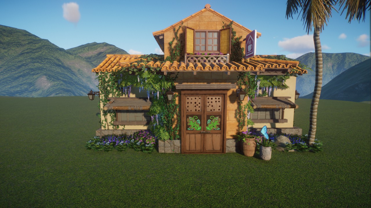 ENCANTO - South American Staff Room, Keeper Hut and Transformer
