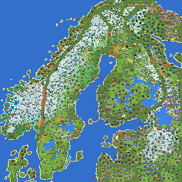 Scandinavia Populated