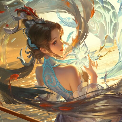 Steam Workshop::【王者荣耀】大乔-白鹤梁神女（4K）
