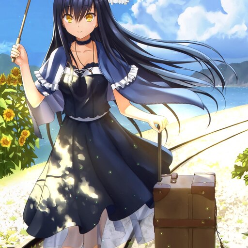 「Summer Pockets 」久島鴎 (紅葉) Amazon | [Summer Pockets REFLECTION BLUE]ラバーマット（久島