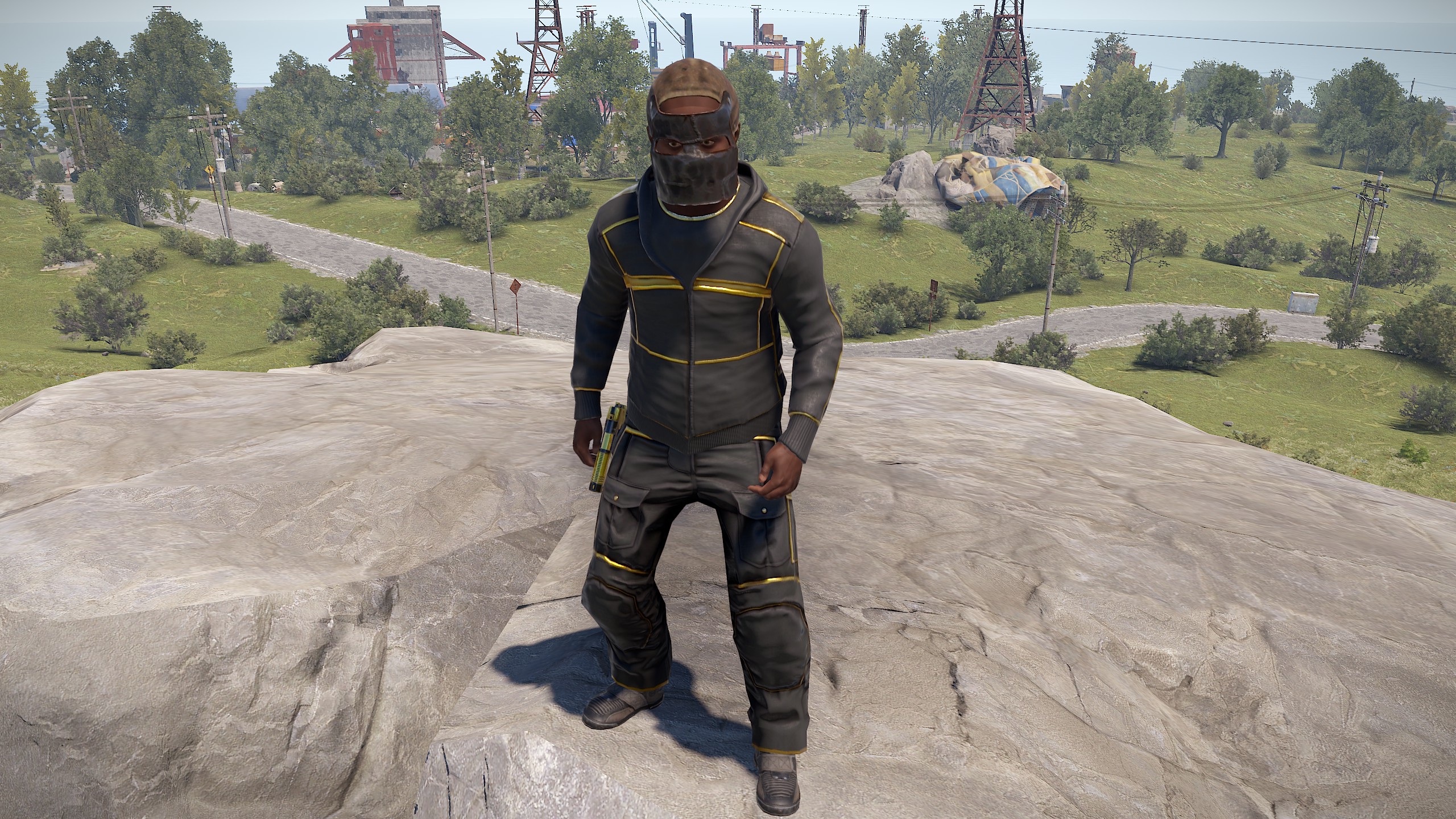 Black Gold Pants