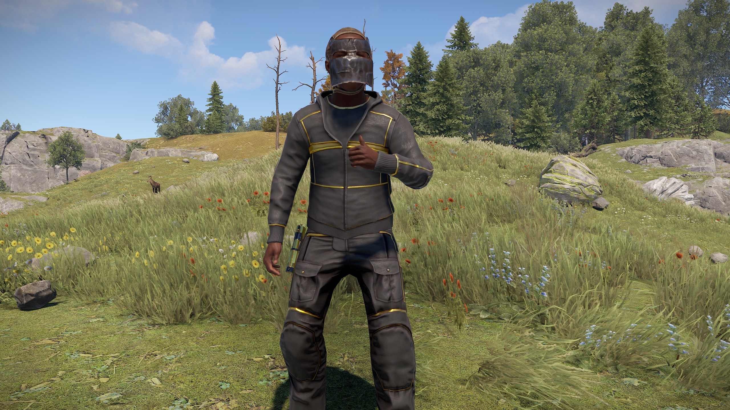 Black Gold Pants