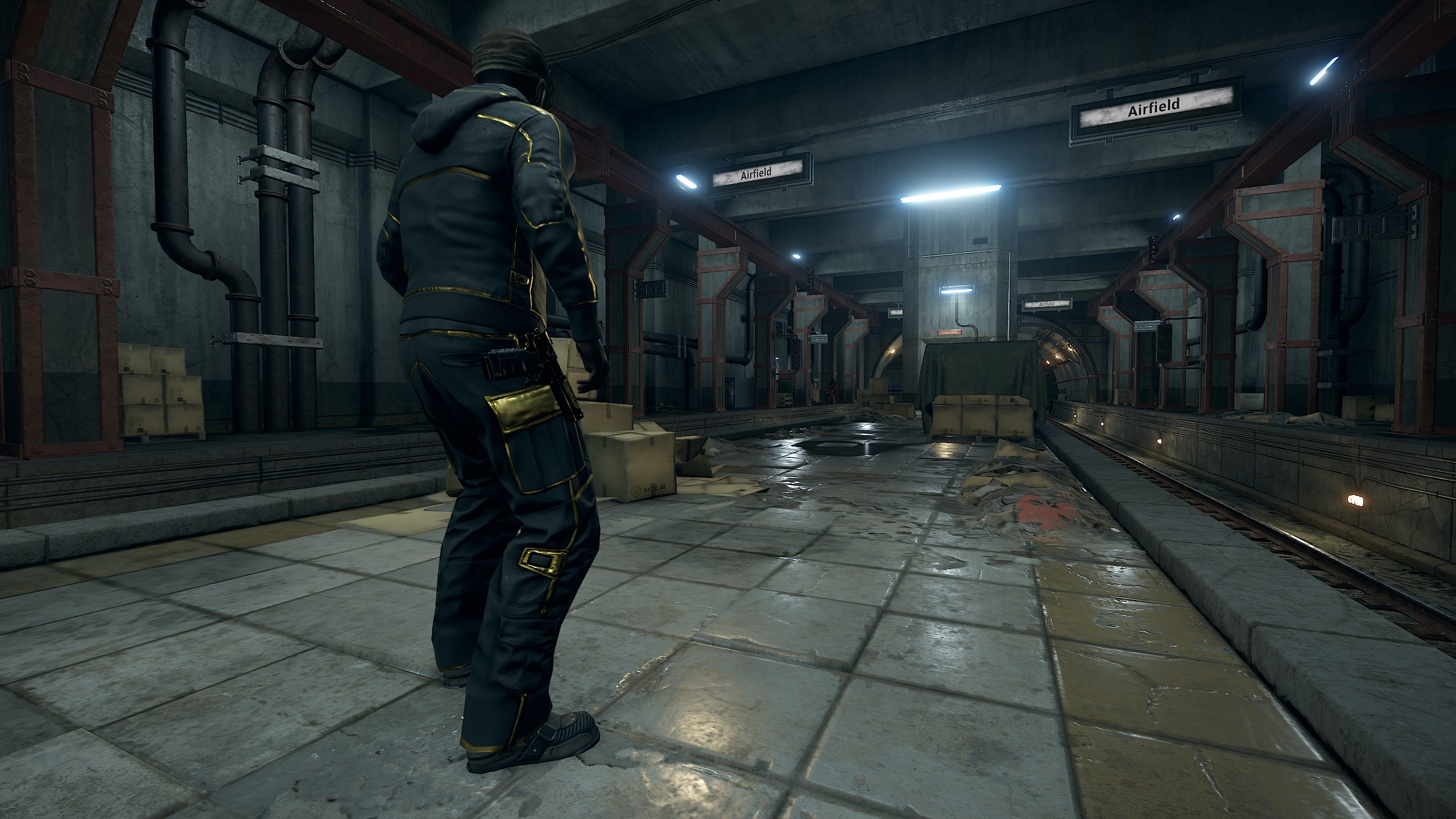 Black Gold Pants