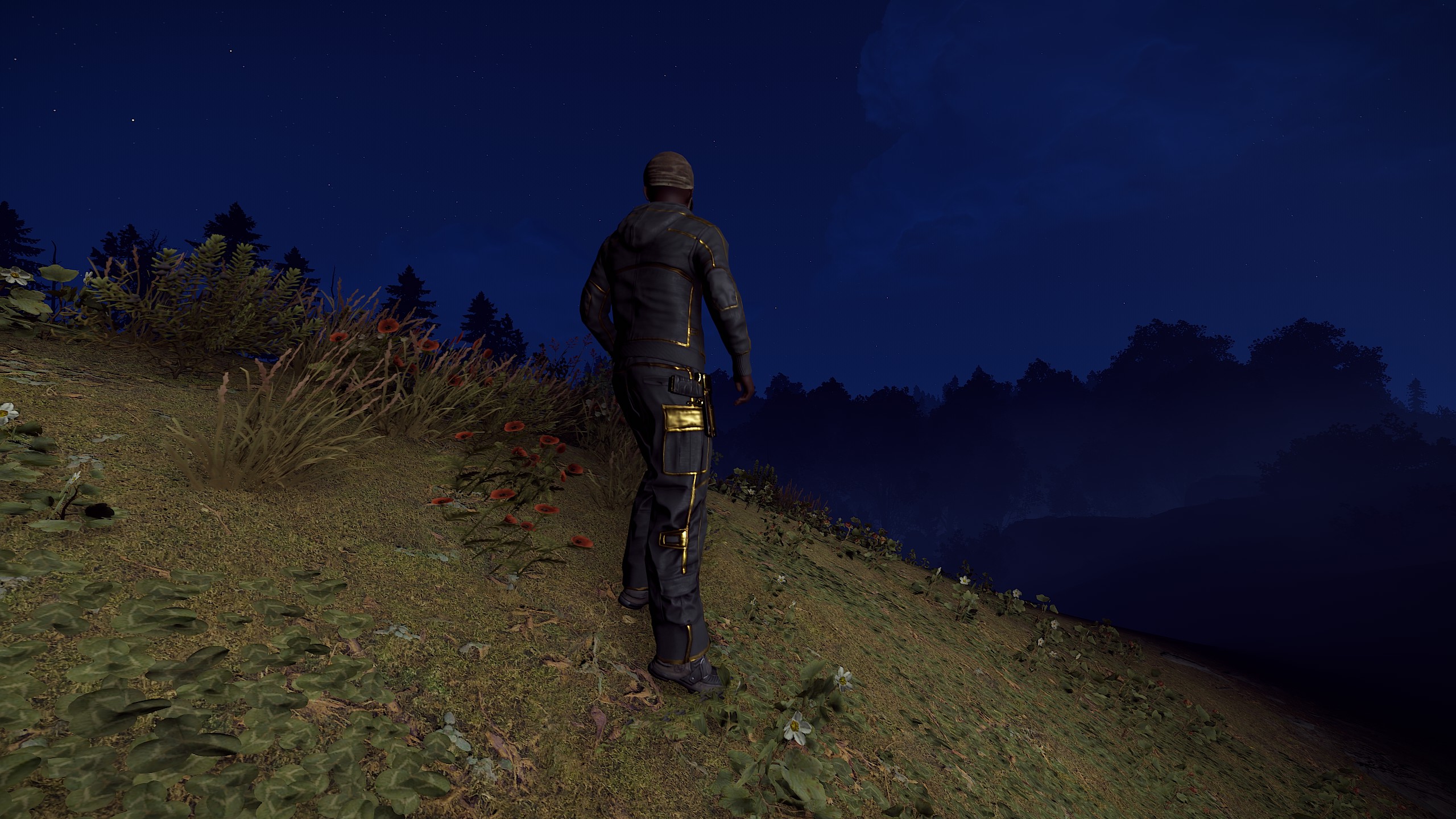 Black Gold Pants