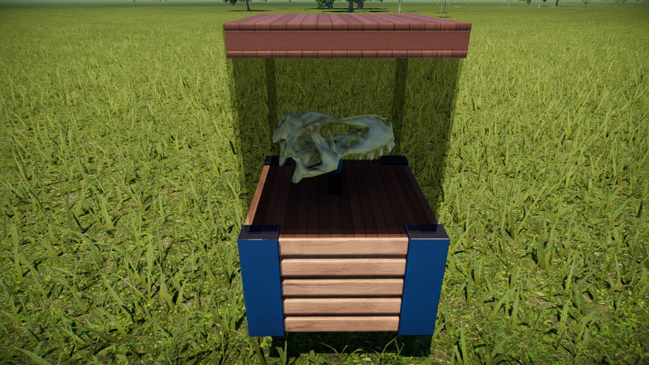 Museum Case T-Rex