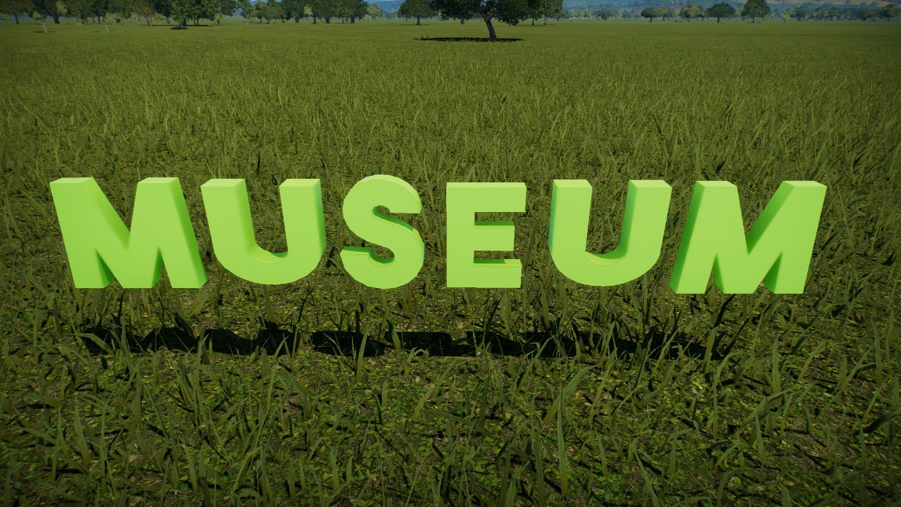 Museum Doorsign