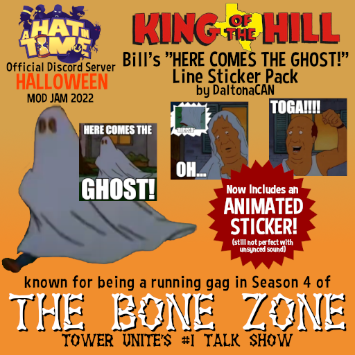 Here Comes The Ghost Sticker Pack