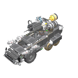 Tarbee01 -- 原版自瞄炮小车 auto-aiming turret vehicle