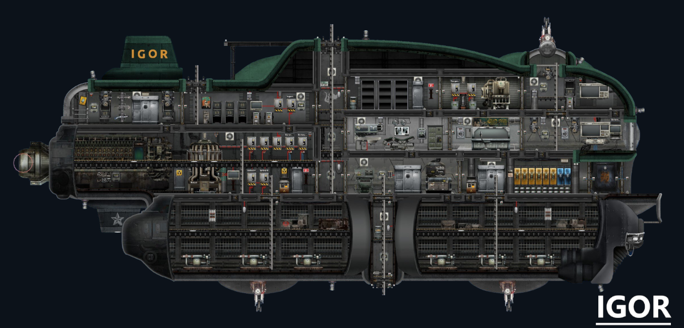IGOR The Science Submarine of Europa – Barotrauma Mod
