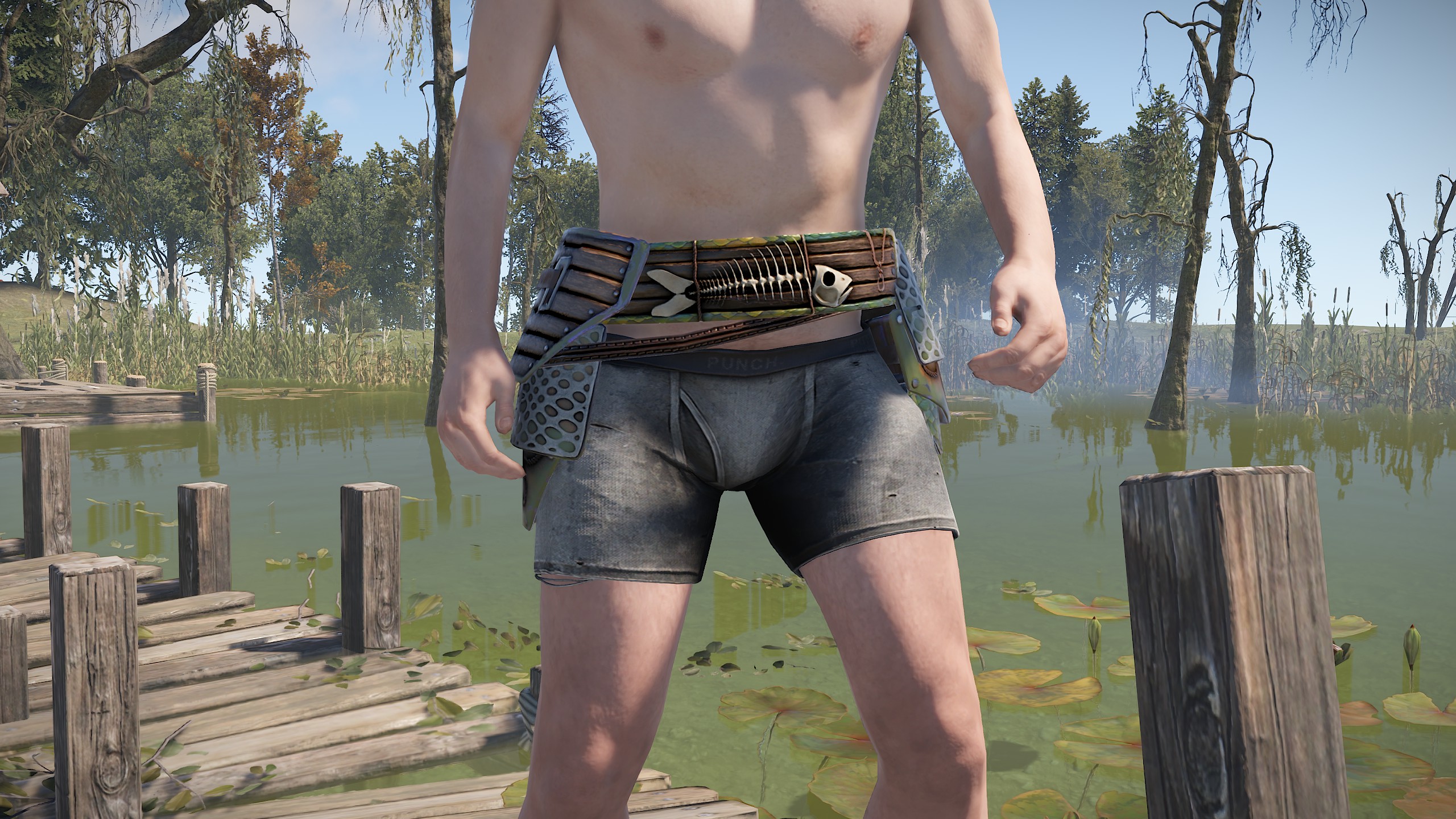 Fish Roadsign Pants