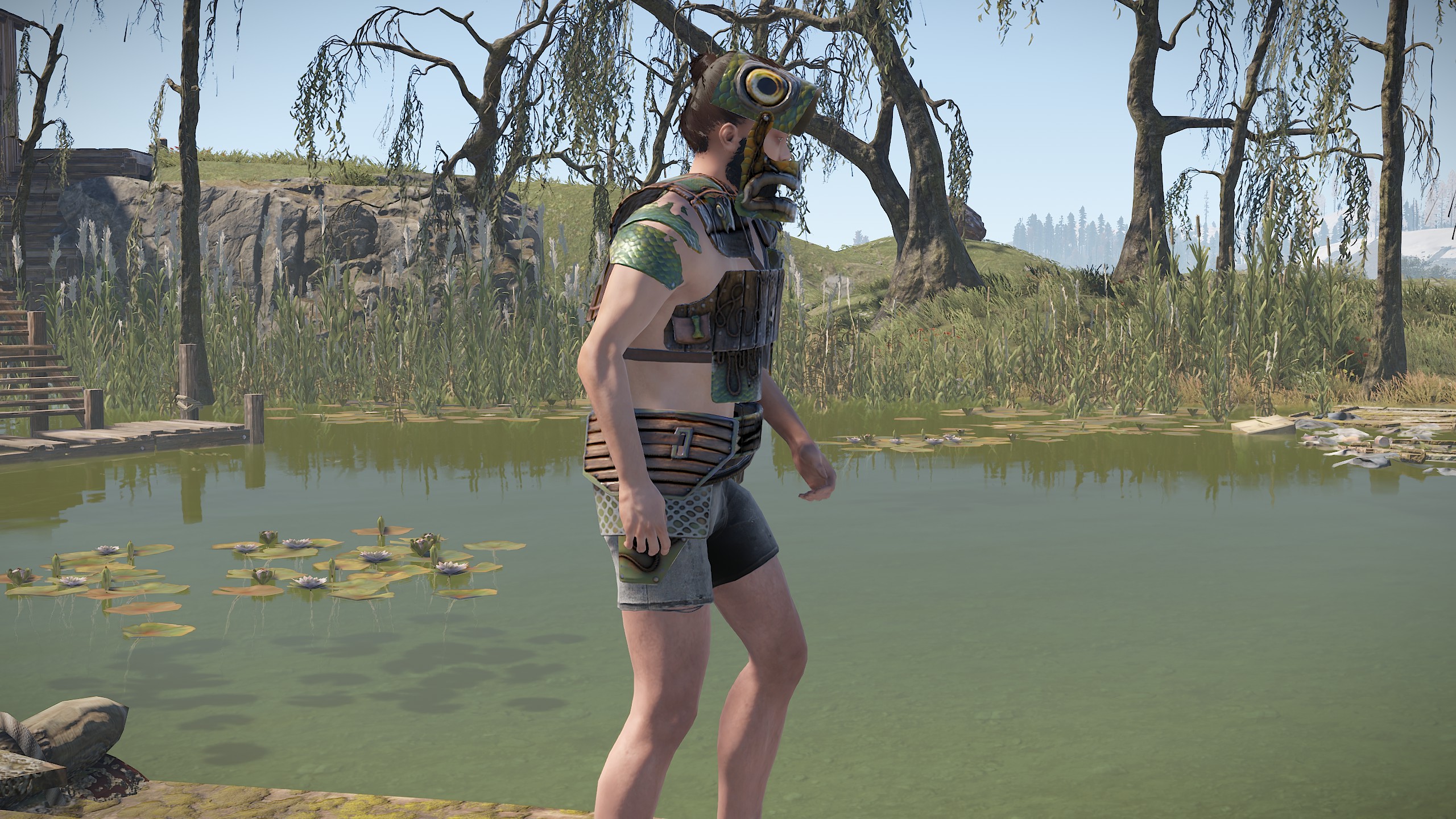 Fish Roadsign Pants