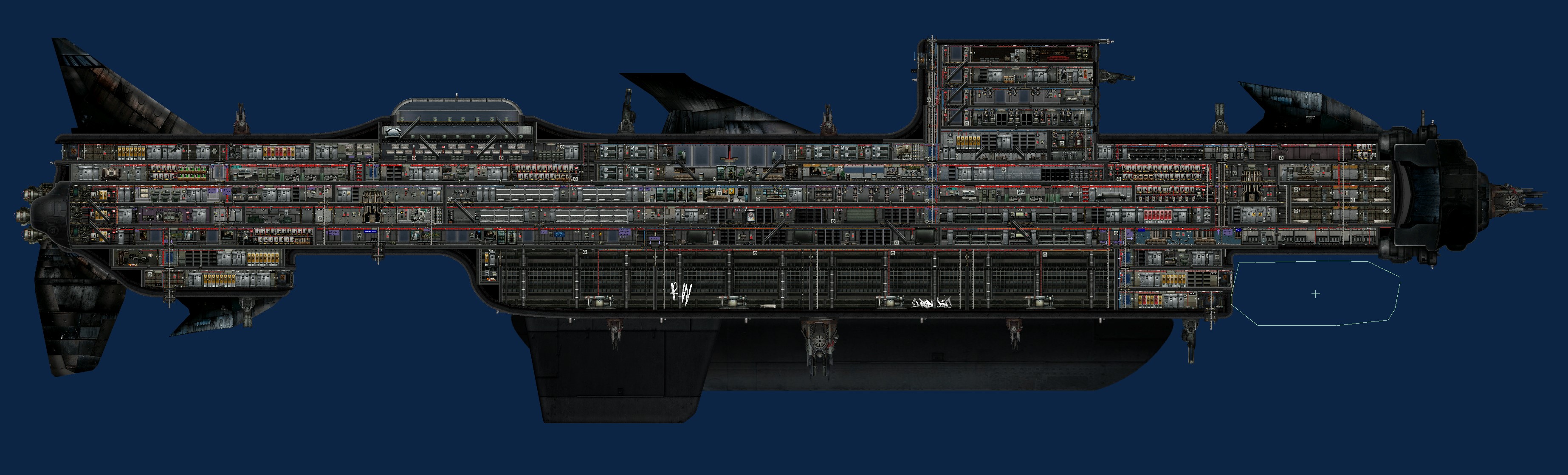 BBBC Fleet Command ESV (NO LONGER THE LARGEST) – Barotrauma Mod