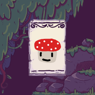 Mushroom Pig skin