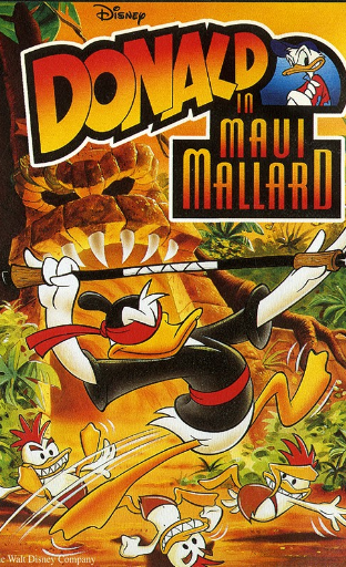 Donald in Maui Mallard Poster