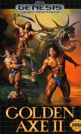 Golden Axe II Poster