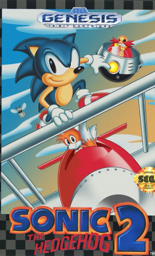 Sonic 2 Alternate Cover Poster