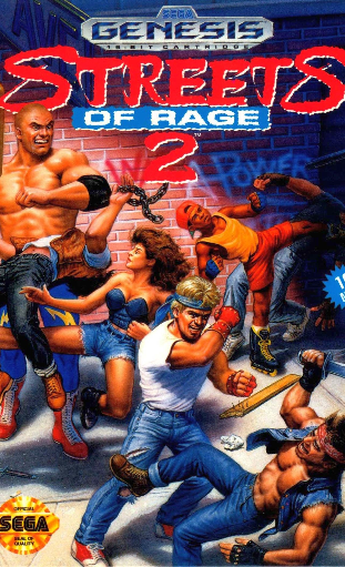 Streets of Rage 2 Poster