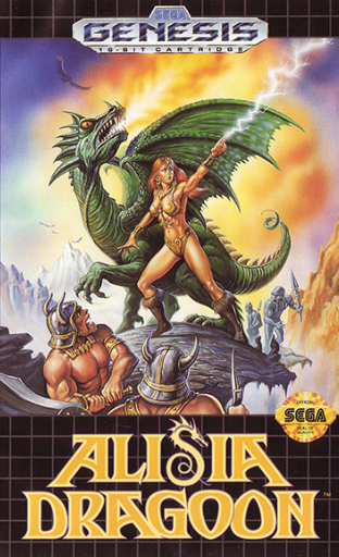 Alisia Dragoon Poster