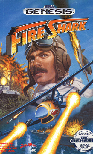 Fire Shark Poster