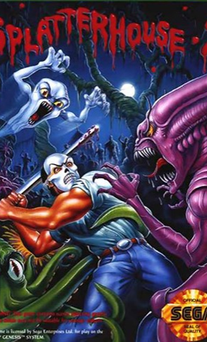 SplatterHouse 2 Poster