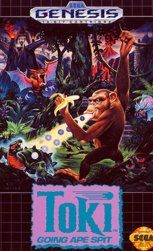 Toki Going Ape Spit Poster