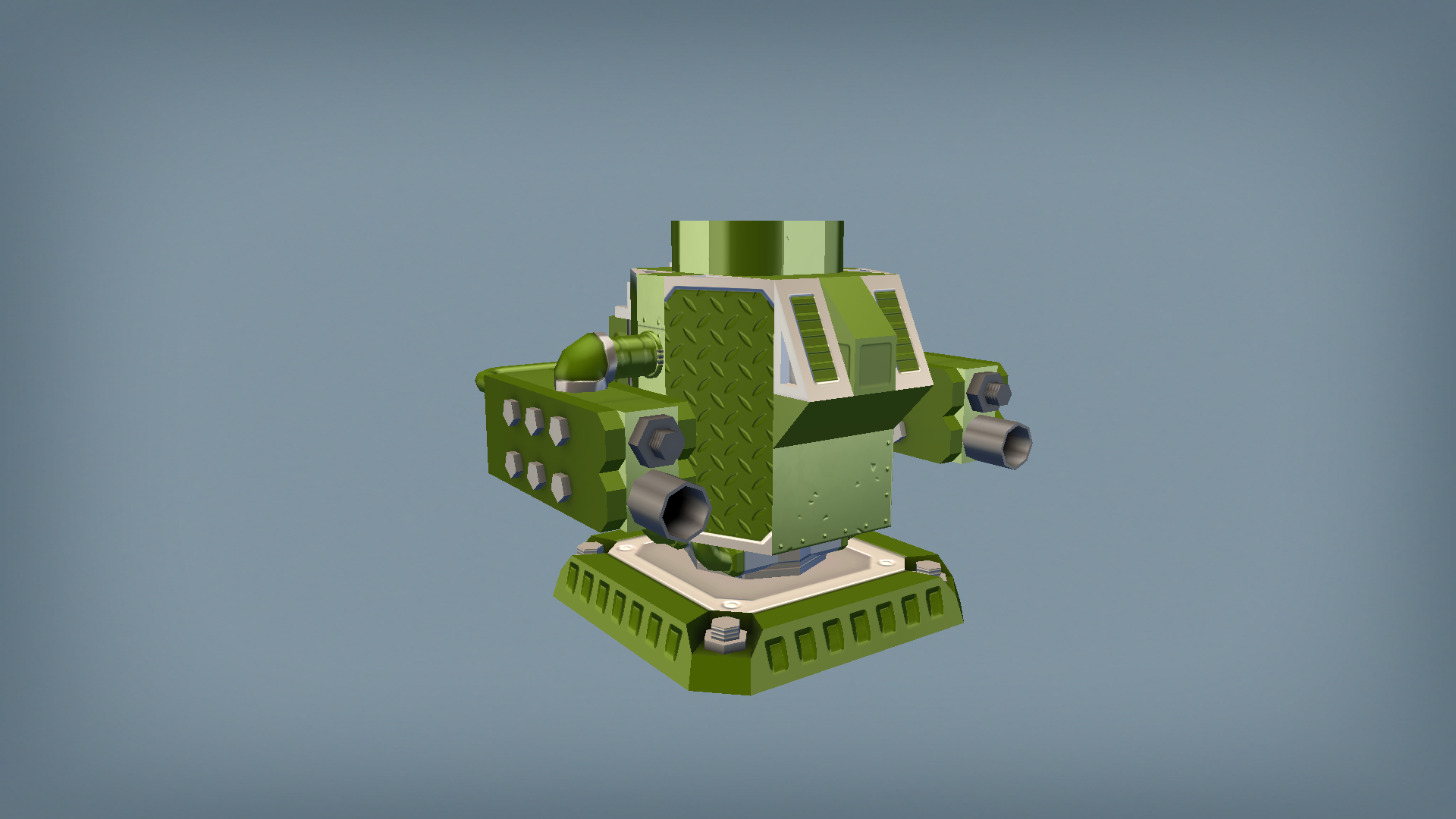 machine spirit antibot heavy bolter turret wh40k