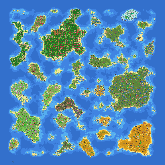 Grand Warcraft Faction Islands