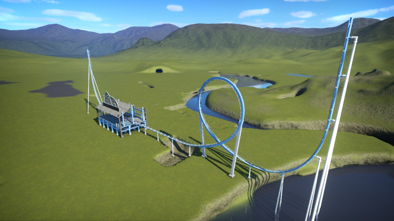 Narrow, Compact Shuttle Coaster preview