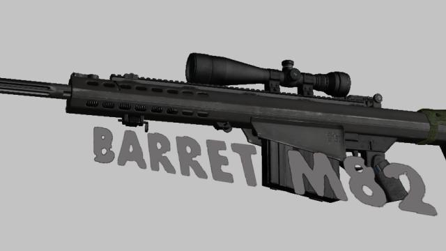 Barret M82 (hunting rifle replace) – Left 4 Dead 2 Mod