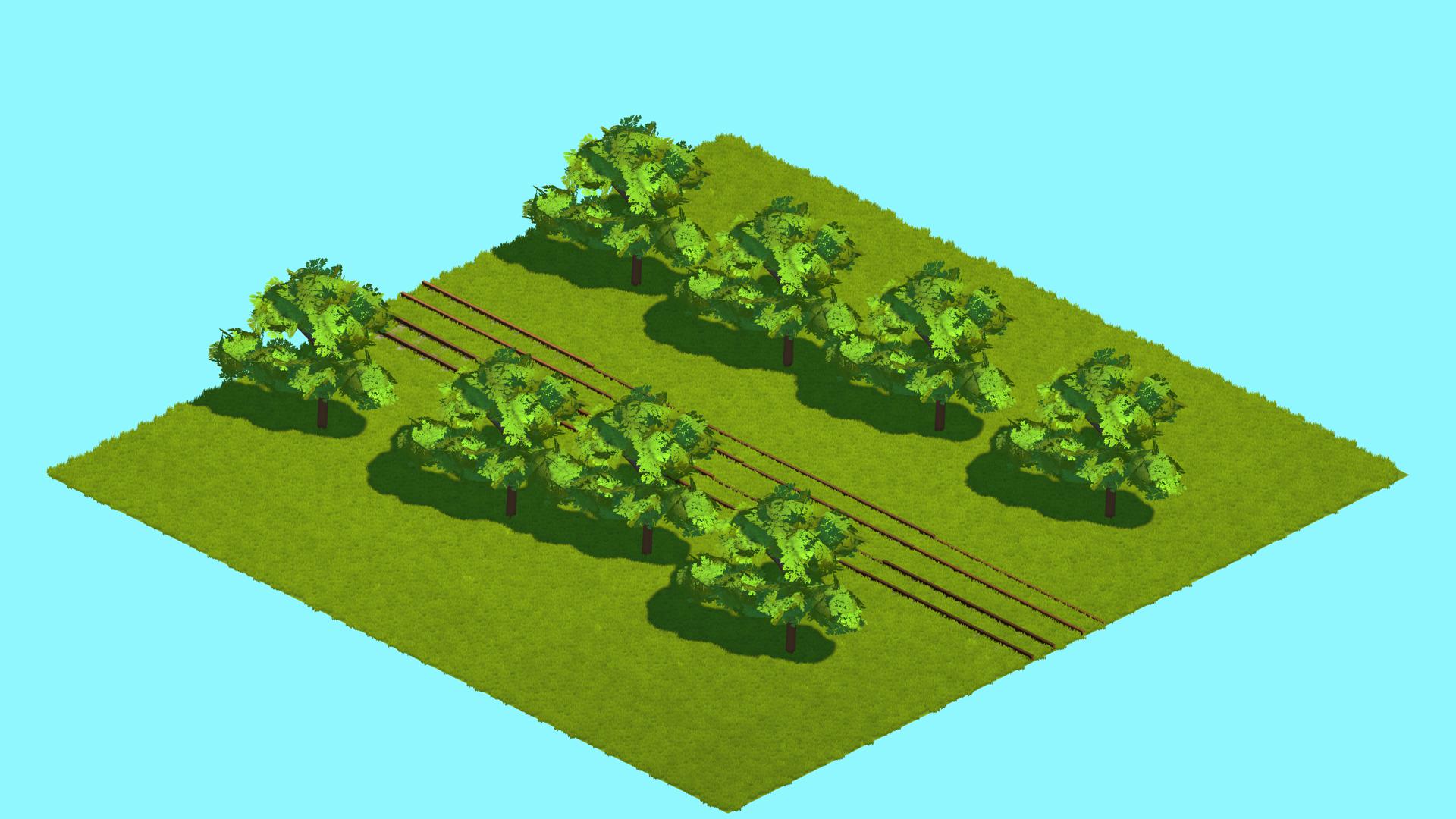 ржавые прямые жд путя.tile