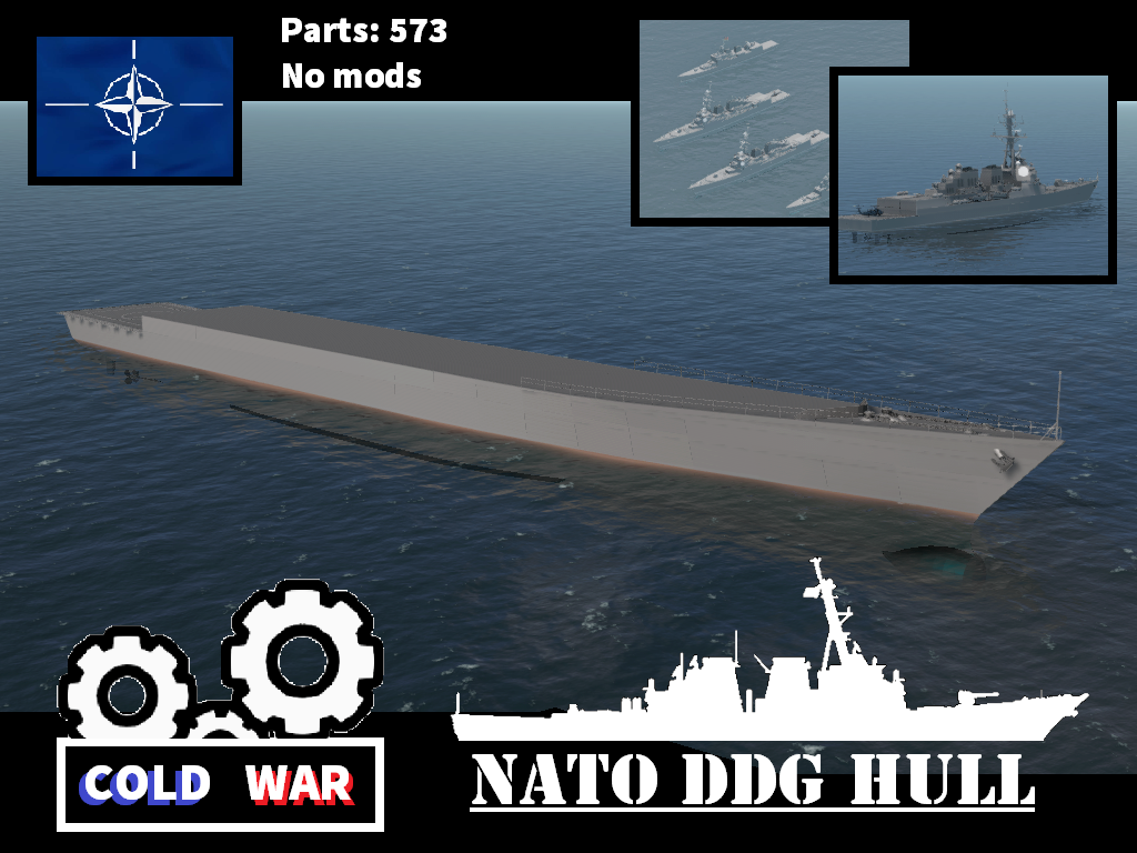 NATO DDG hull 北约通用导驱船体