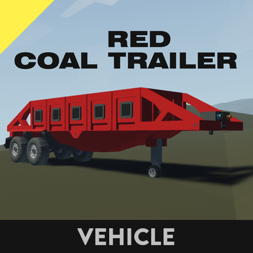 Red coal trailer