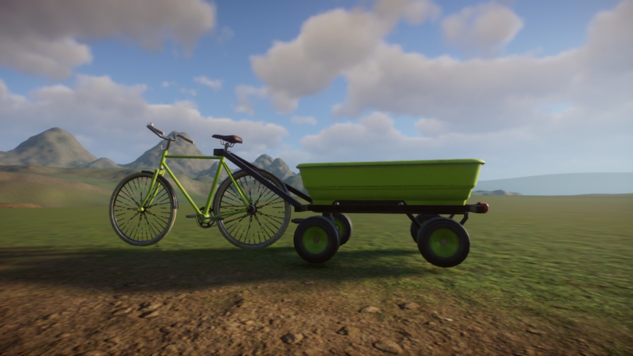 Bicycle trailer