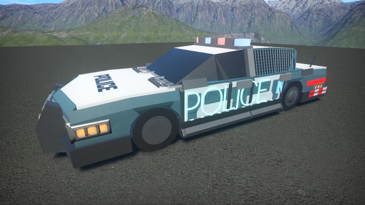Cyberpunk 2077 Police Vehicle - Villefort Cortes V6000 NCPD Overlord