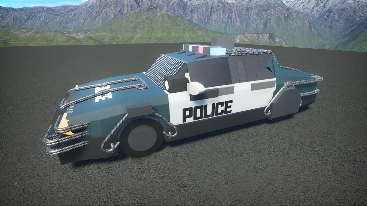 Cyberpunk 2077 Police Vehicle - Archer Hella EC-H i860 NCPD Enforcer