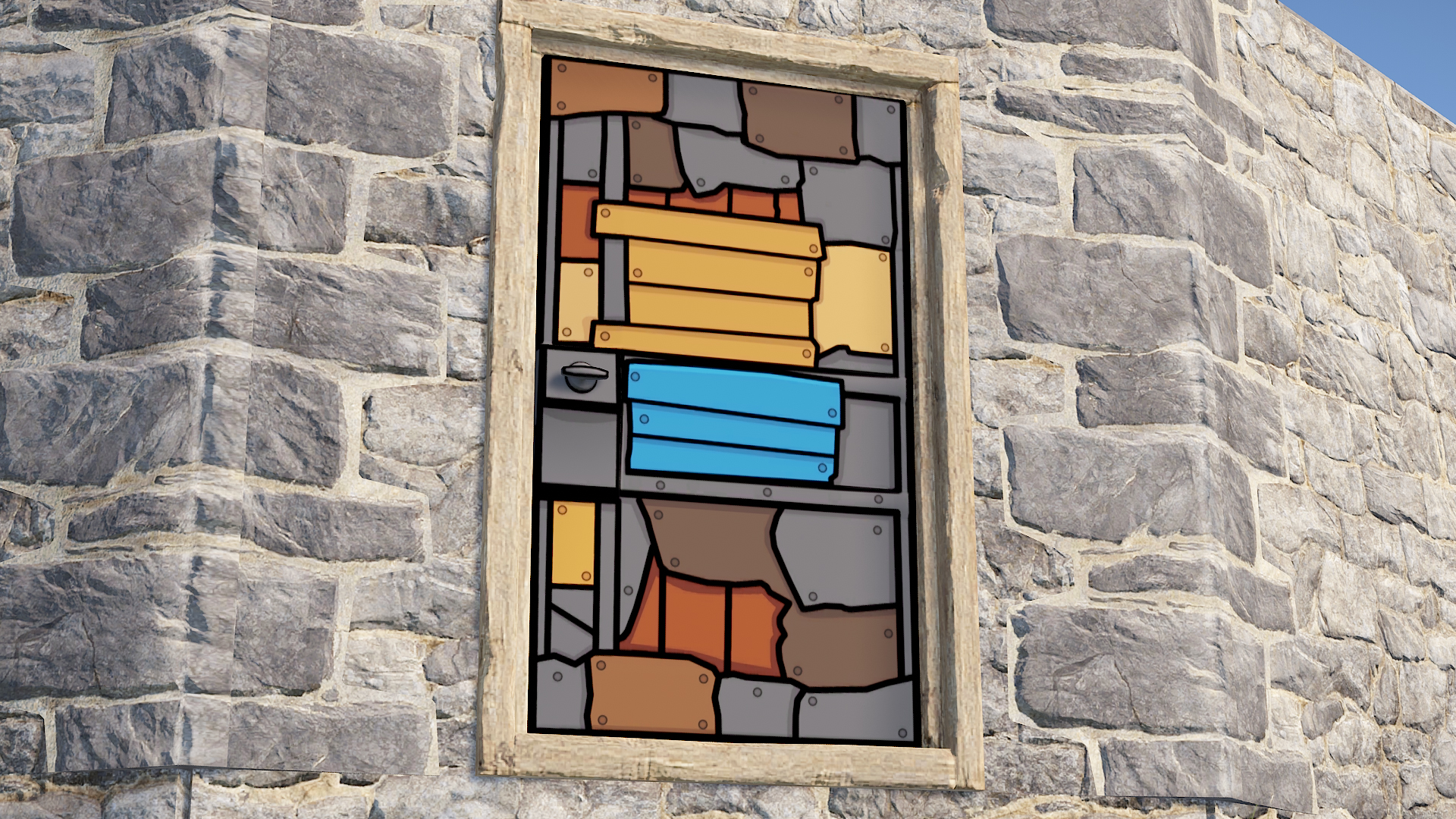 JPEG Metal Door