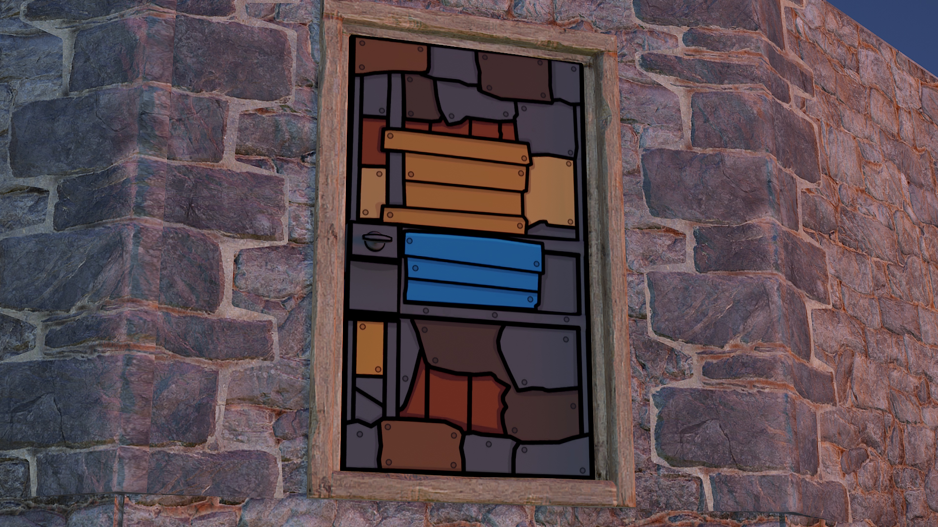 JPEG Metal Door