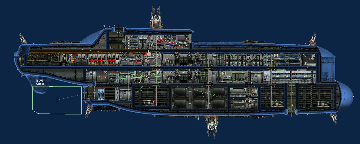 R-29 MKII 多功能母舰 – Barotrauma Mod