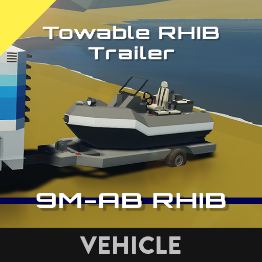 [OUTDATED] Towable RHIB Trailer - 9M-AB RHIB