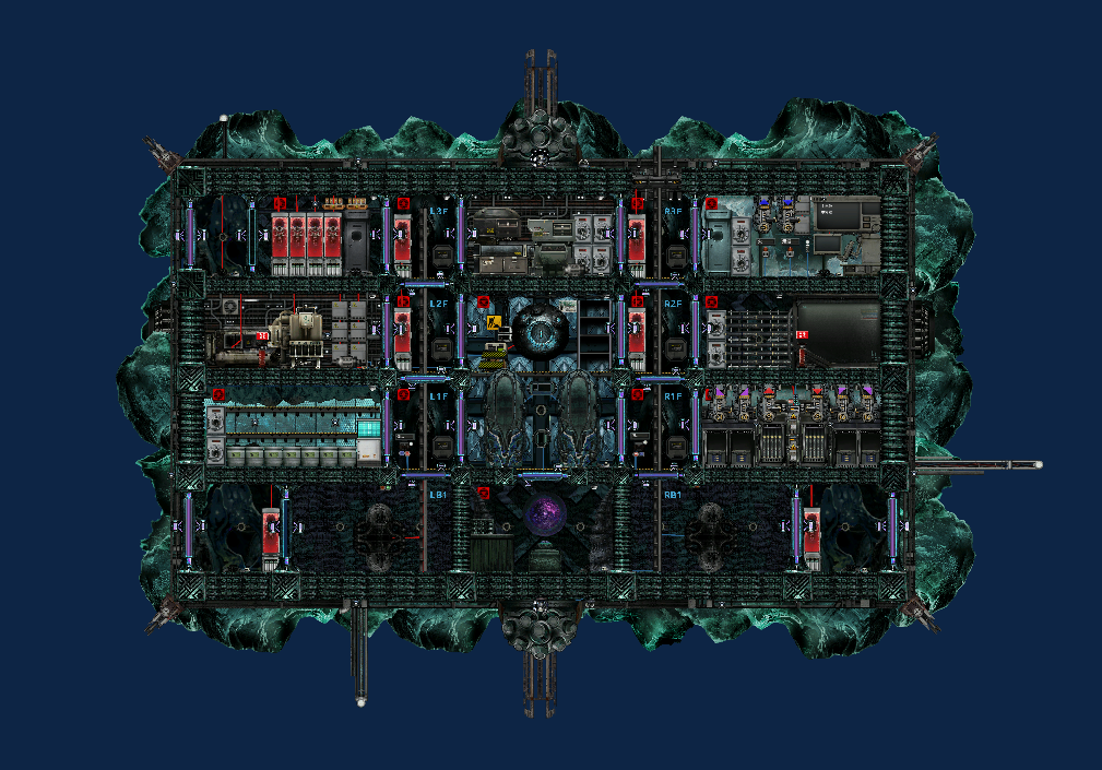 Harbinger “预兆”级移动异星遗迹 – Barotrauma Mod