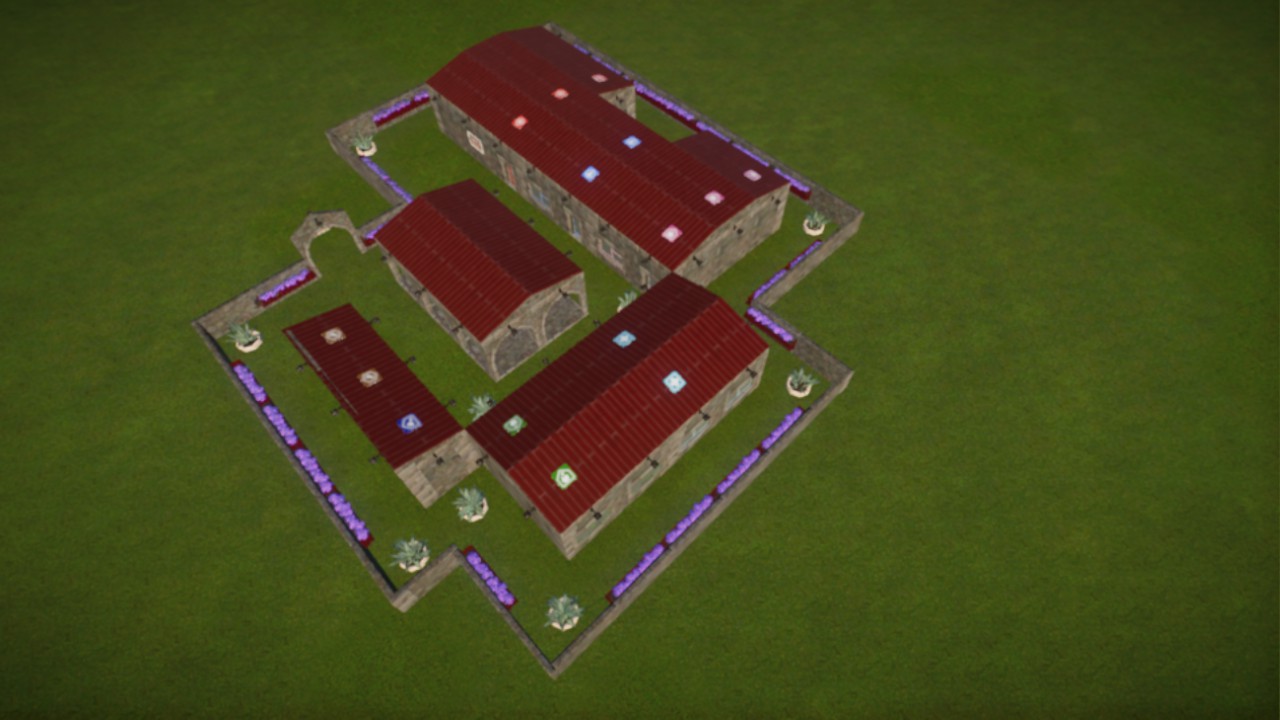 Big beautiful staff complex.
