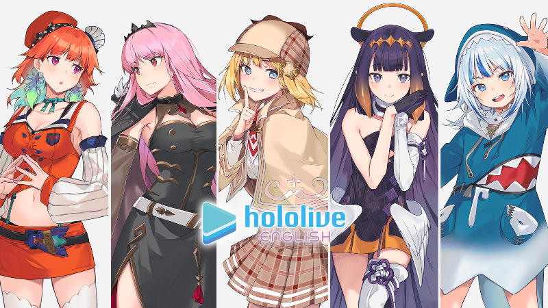 Hololive English - Holomyth Wallpaper