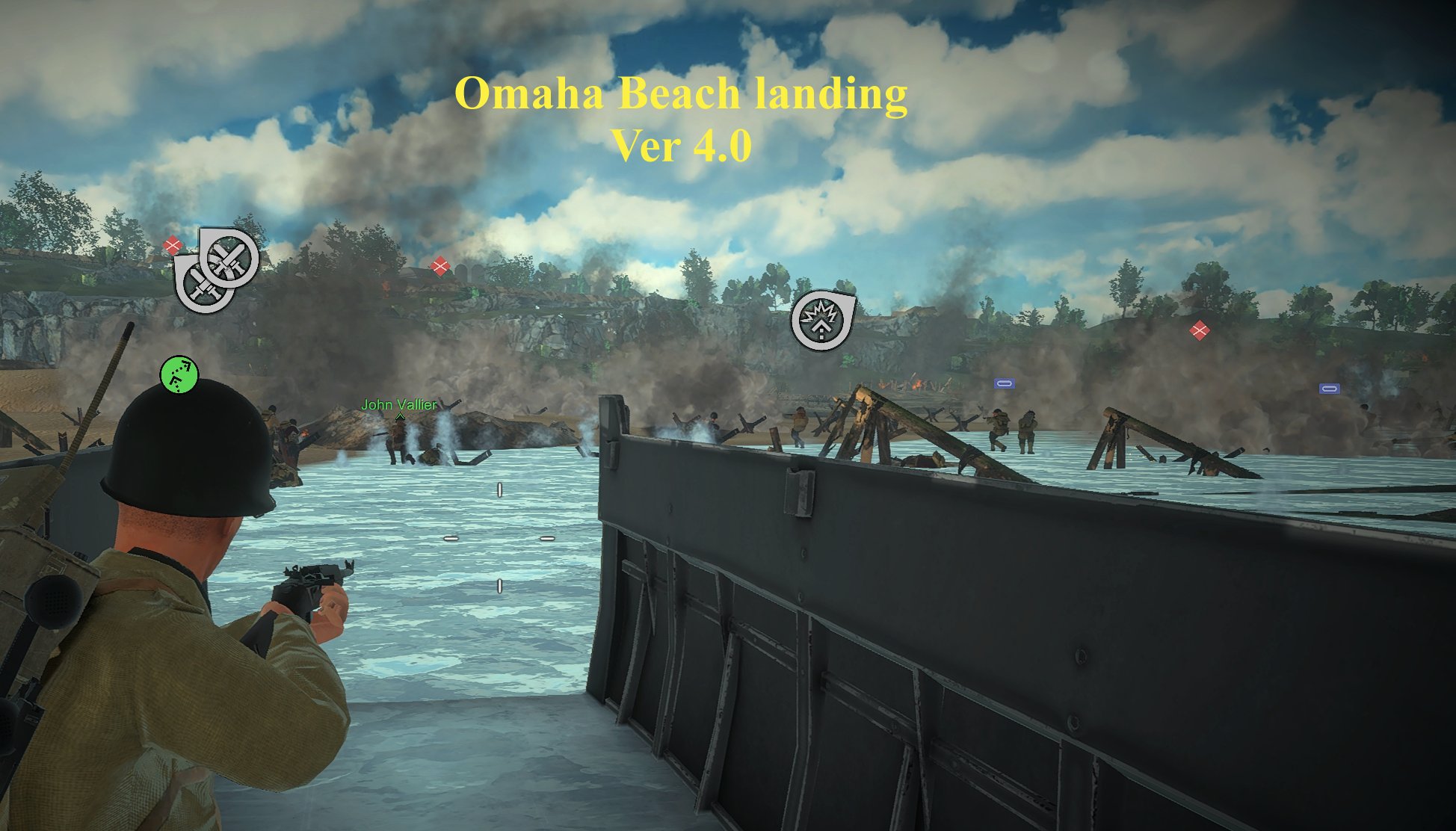 Omaha Beach landing Ver 4.0 [Mission]